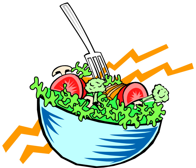 salad and fork brunch image